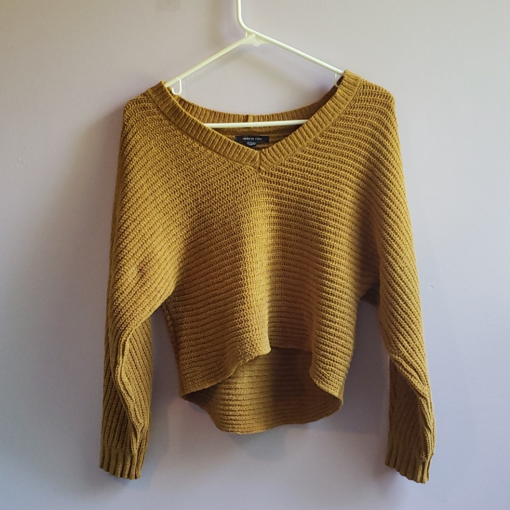 American Eagle v-neck knit sweater
